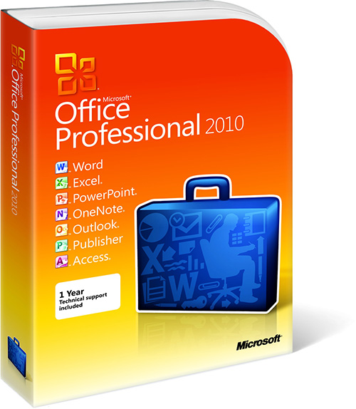 LICENZA MS OFFICE 2010 PROFESSIONAL